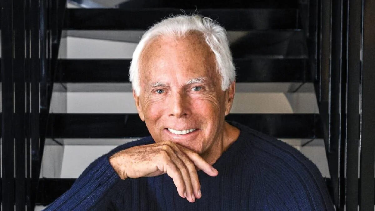 Morre o estilista italiano Giorgio Armani, ícone da moda, aos 91 anos 