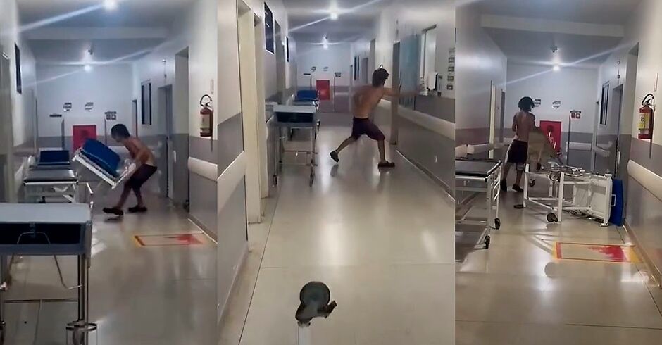 Homem em surto destrói equipamentos e causa tumulto na UPA em Dourados
