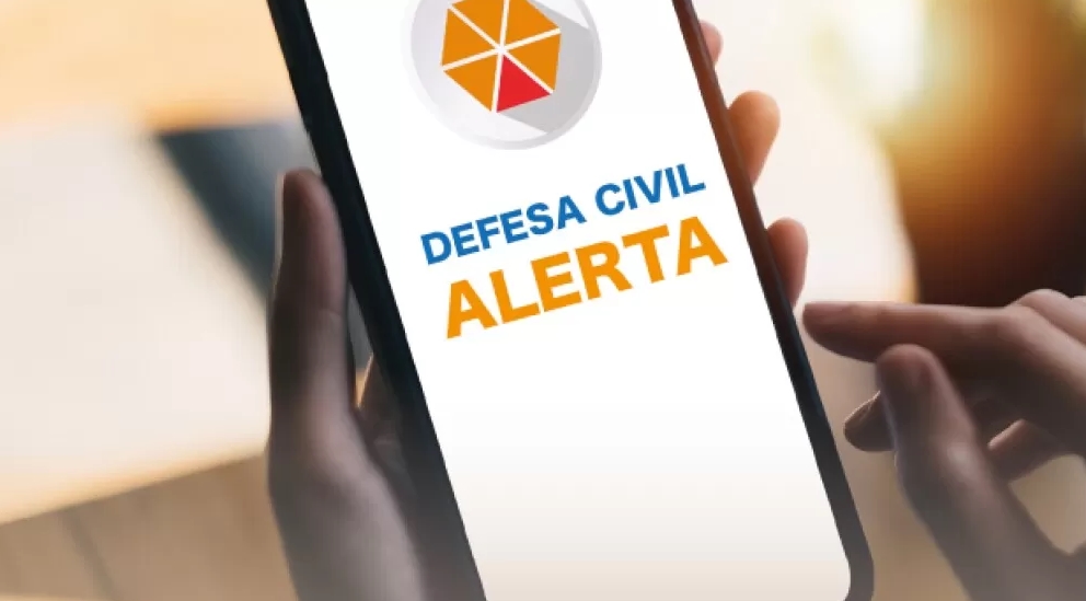 Após teste, Defesa Civil está apta a emitir alertas de perigo a partir de quarta-feira (01/10)