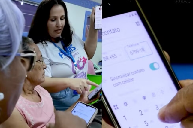 Idosos em MS aprendem a usar celular e redes sociais em cursos gratuitos do SESI