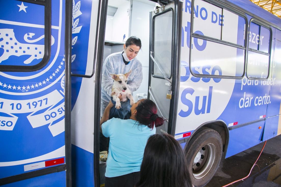 Caravana da Castração vai atender 1.500 cães e gatos em Dourados