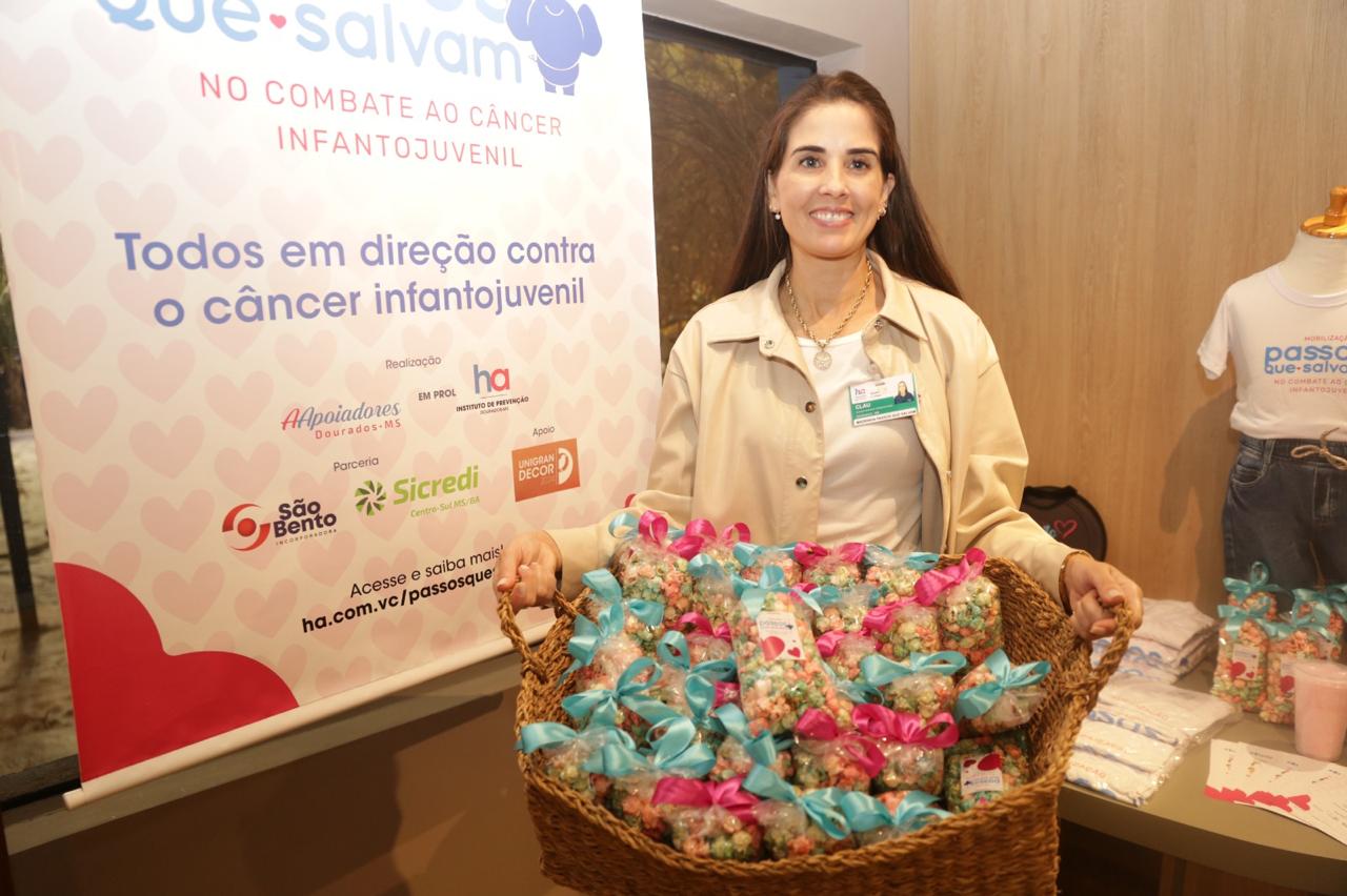Em Dourados, campanha “Passos que Salvam” mobiliza comunidade pela conscientização do câncer infantojuvenil