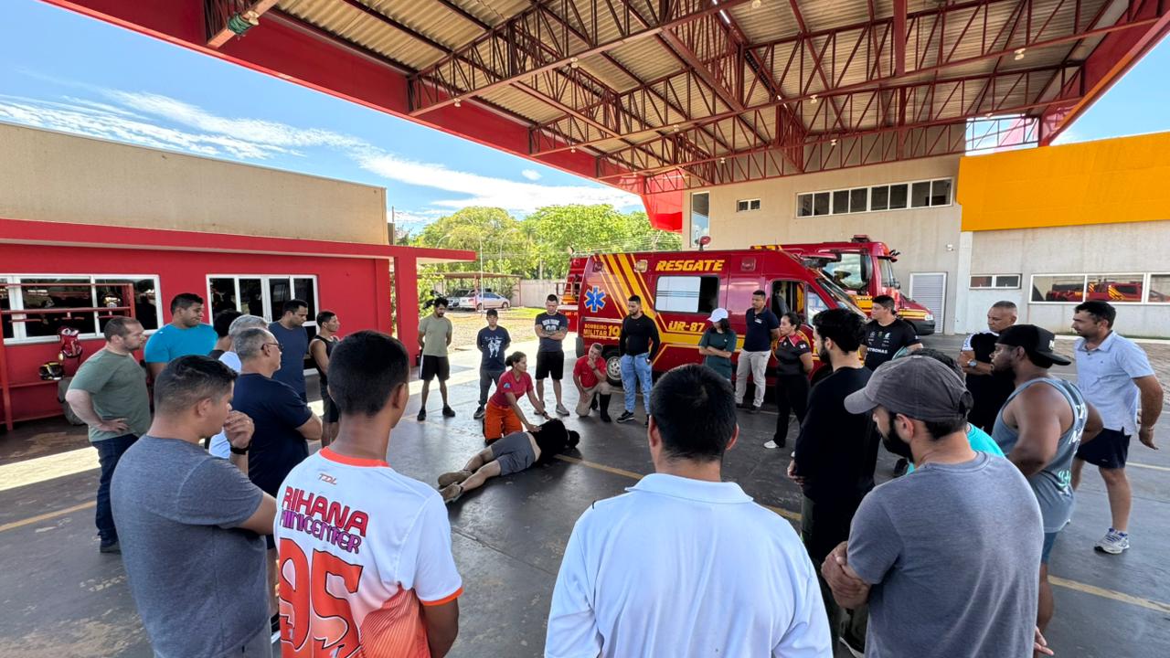 A pedido de Paulo Corrêa, Corpo de Bombeiros realiza treinamento de guias turísticos de Bonito