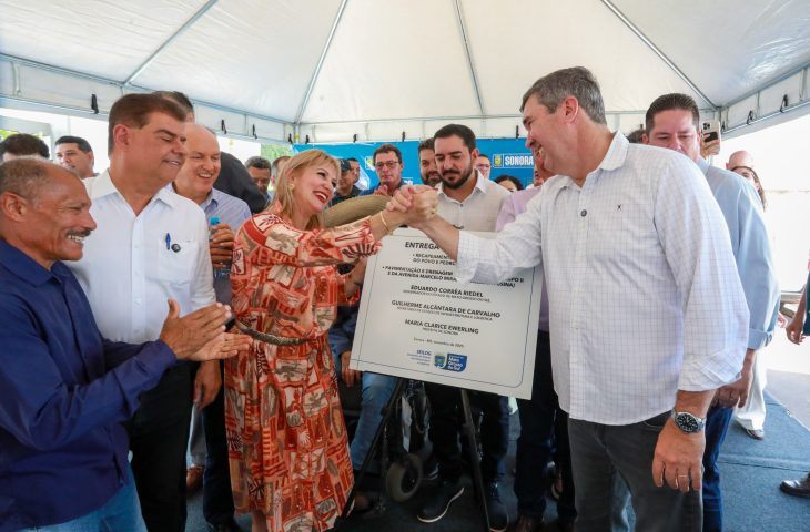 Sonora: Governo investe mais de R$ 11 milhões em pavimentação e habitação, além de lançar novos projetos