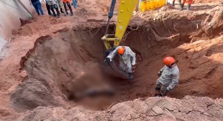 Trabalhador morre soterrado durante escavação de fossa em Campo Grande