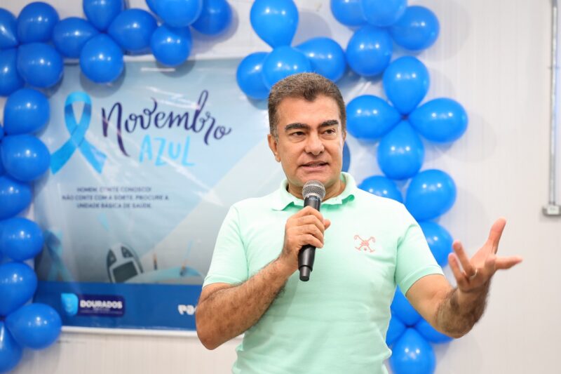 Prefeitura abre Novembro Azul alertando homens para cuidado com a saúde o ano todo