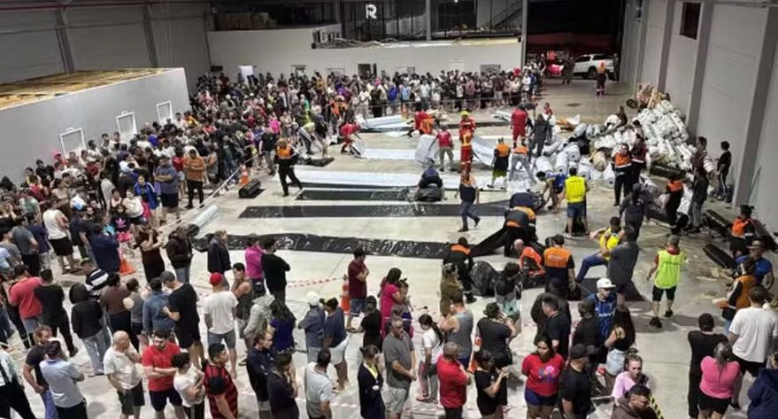 Granizo deixa mais de 110 feridos e 19 desabrigados em Erechim-RS