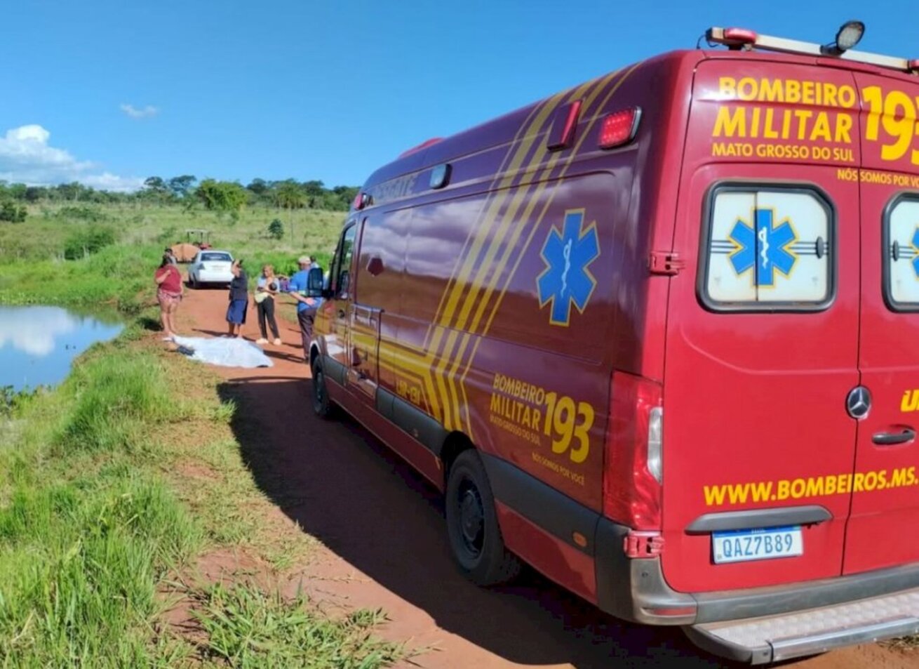 Tragédia em Caarapó: jovens são encontrados sem vida em represa