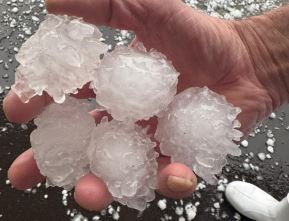 Granizo atinge Erechim e deixa mais de 34 mil afetados