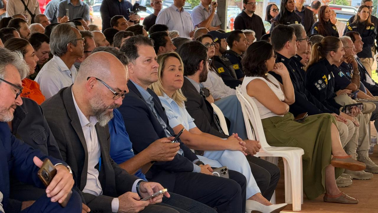 Lia Nogueira participa da inauguração da nova delegacia da PRF