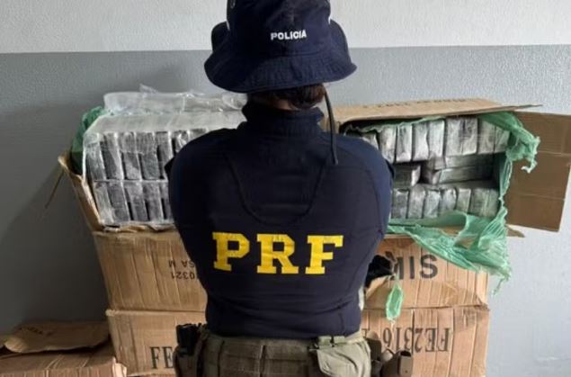 Droga escondida em veículo da Energisa é descoberta em MS