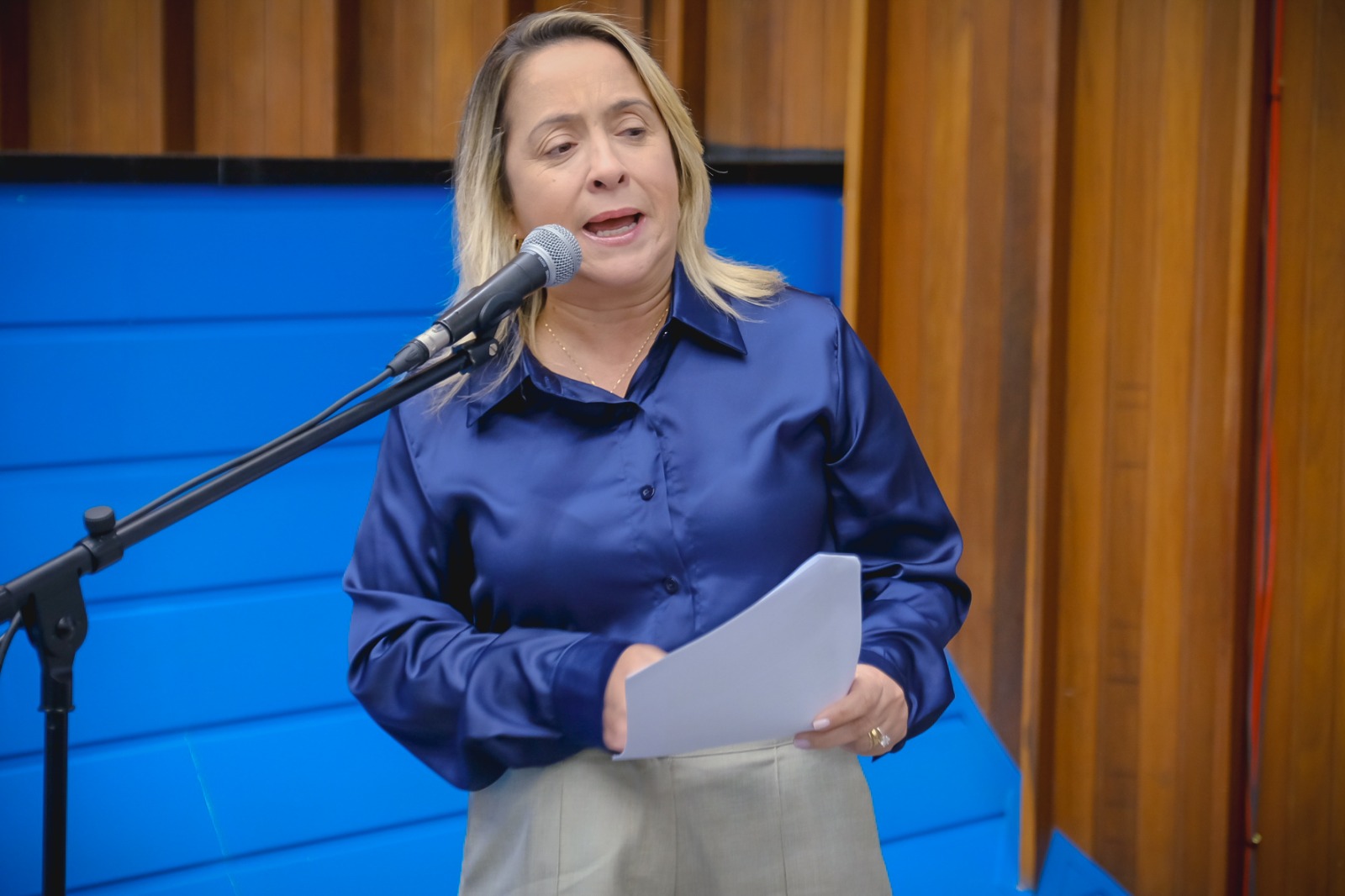 Lia Nogueira solicita reforço urgente de psicólogos para a Delegacia da Mulher em Dourados