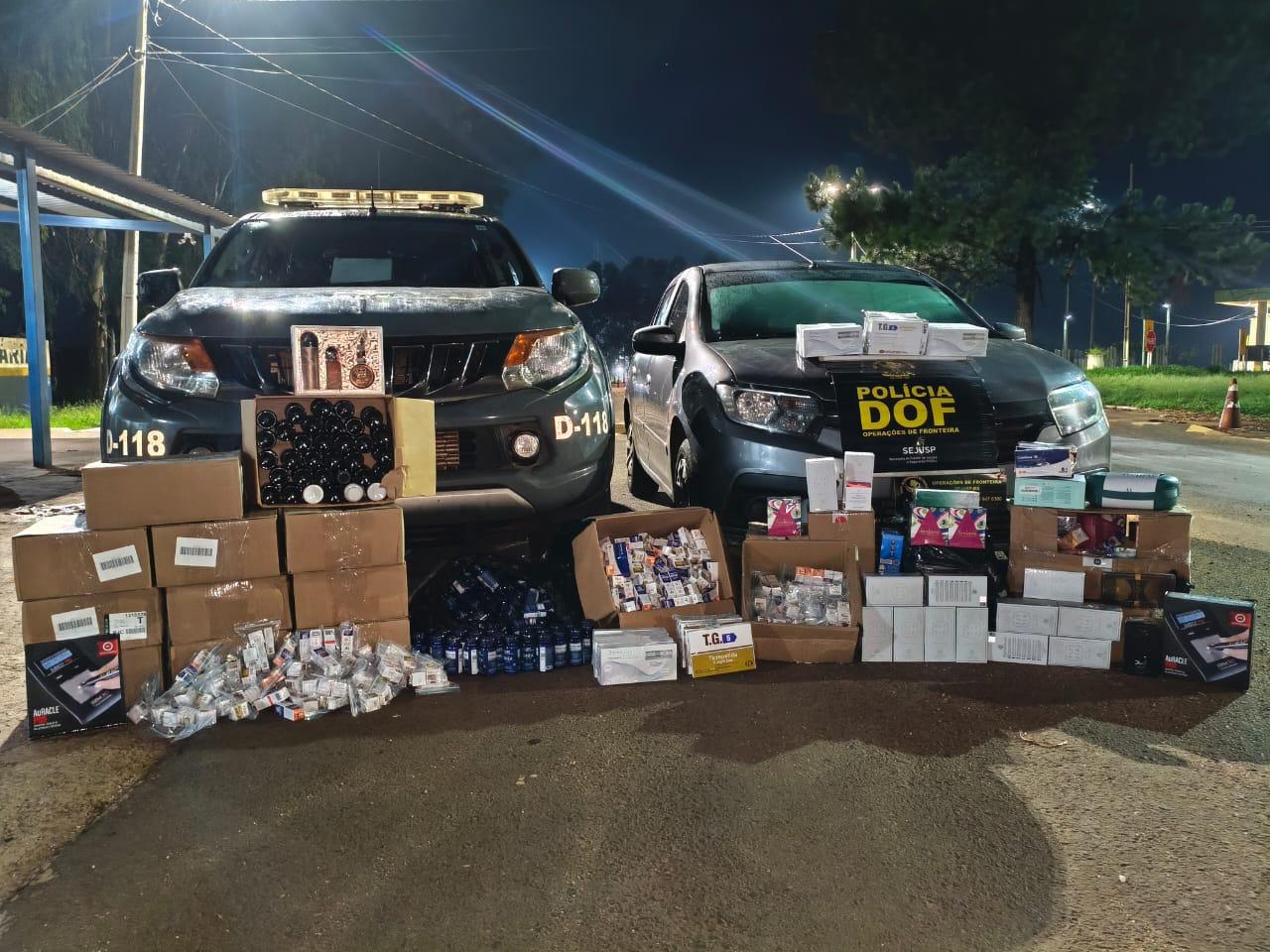 DOF apreende 500 canetas emagrecedoras levadas do Paraguai para Campo Grande