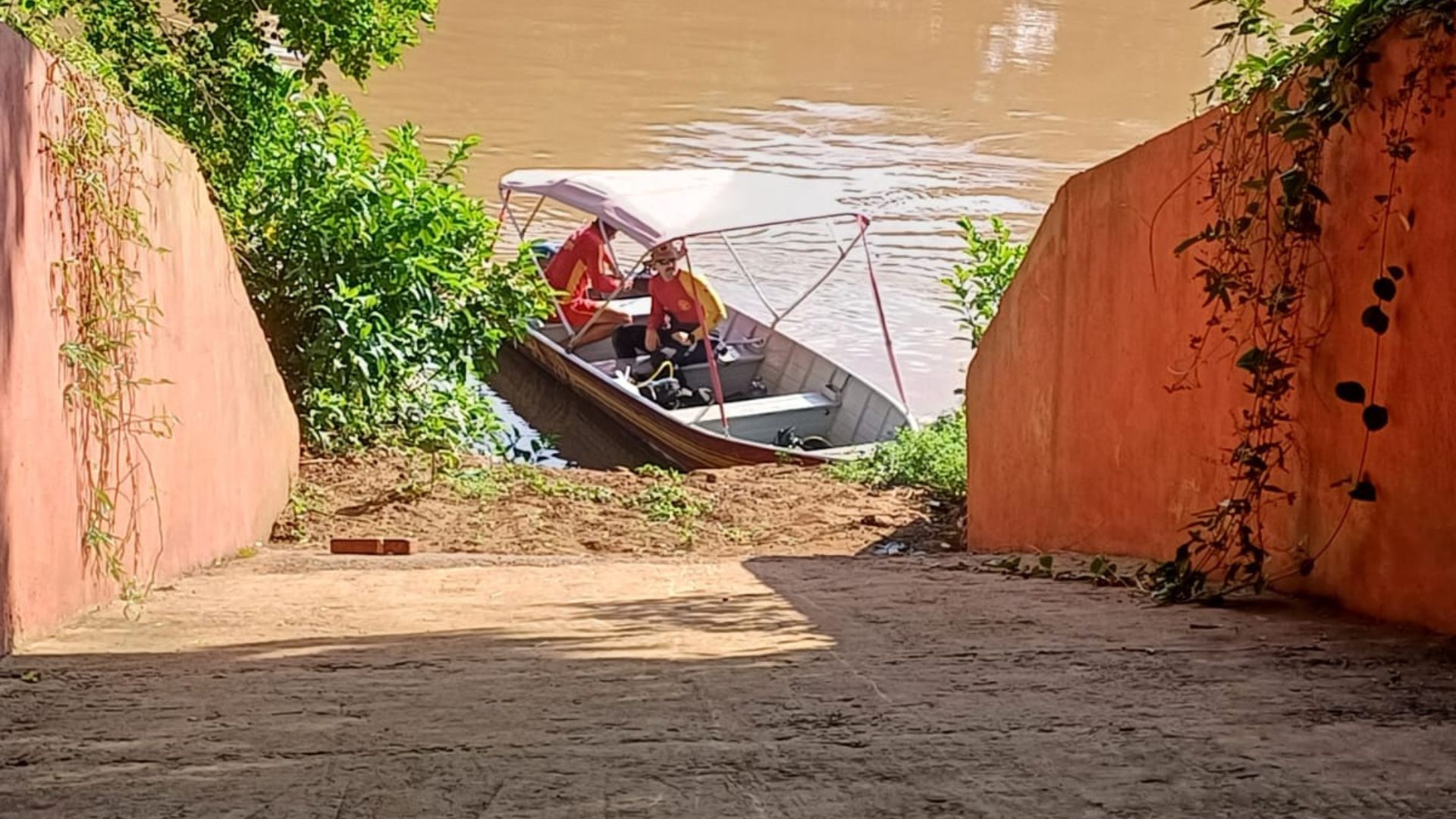 Corpo de homem desaparecido no Rio Aquidauana é encontrado pelos Bombeiros