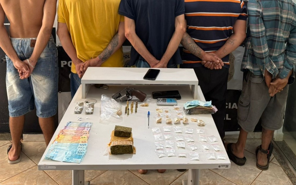 Polícia Civil fecha pontos de tráfico e prende cinco em Eldorado