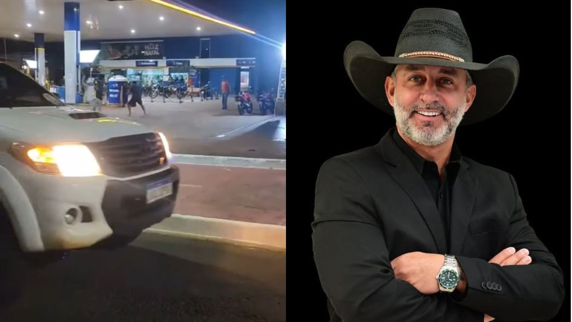 Prefeito de Ivinhema se envolve em briga em posto de gasolina