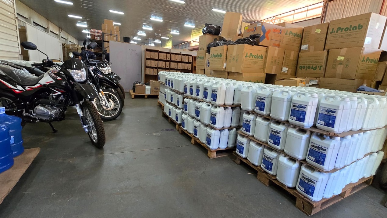 Prefeitura garante estoque de materiais para saúde de Dourados por até nove meses