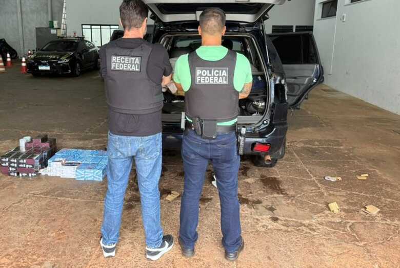 PF apreende medicamentos para emagrecer, perfumes e eletrônicos irregulares em Dourados