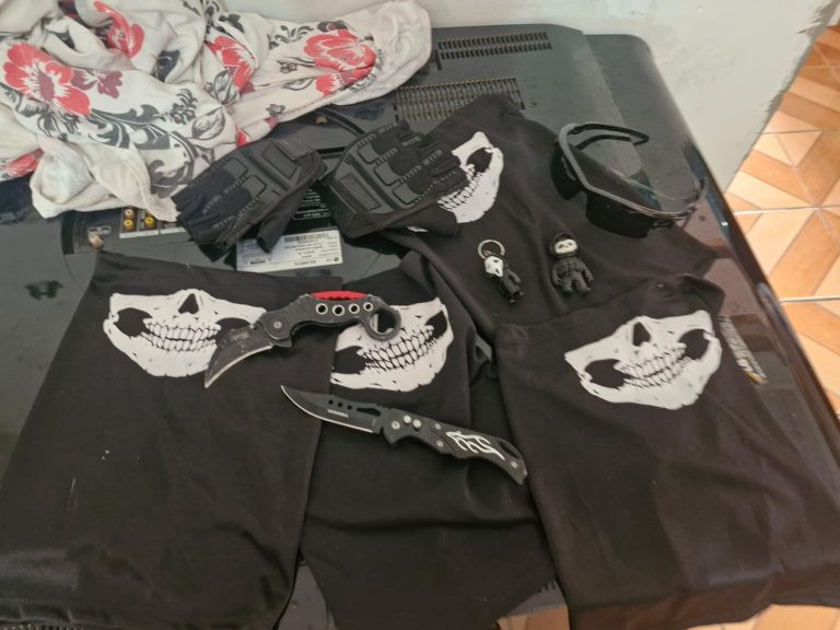 Polícia apreende celulares e armas de suspeito que incitava ataques a escolas