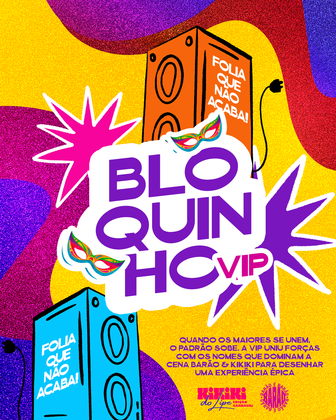 Bloquinho VIP: quatro festas, quatro temas e muita folia no Carnaval em Dourados