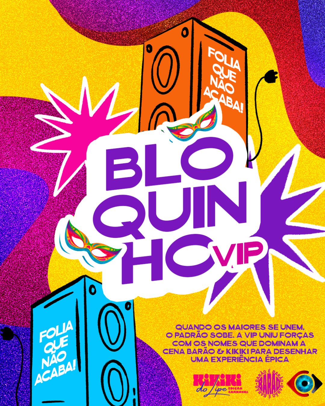 Bloquinho VIP: a folia que você não pode perder neste Carnaval!