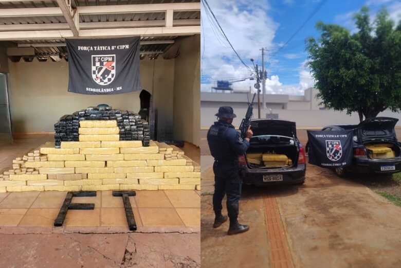 Força Tática apreende 648 kg de droga na MS-162 e causa prejuízo milionário ao tráfico