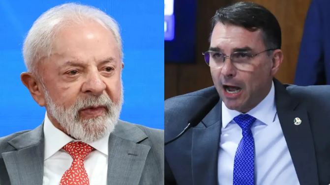 Pesquisa aponta empate técnico entre Lula e Flávio Bolsonaro em cenário de 2º turno