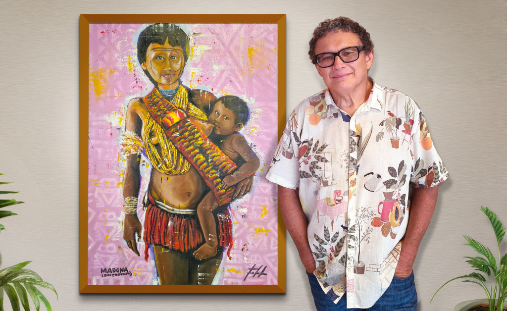 Artista de Campo Grande é destaque em exposição internacional em Londres