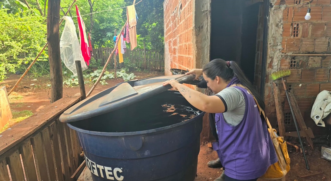 Mutirão contra chikungunya encontra 171 focos do mosquito no 1º dia de ação nas aldeias