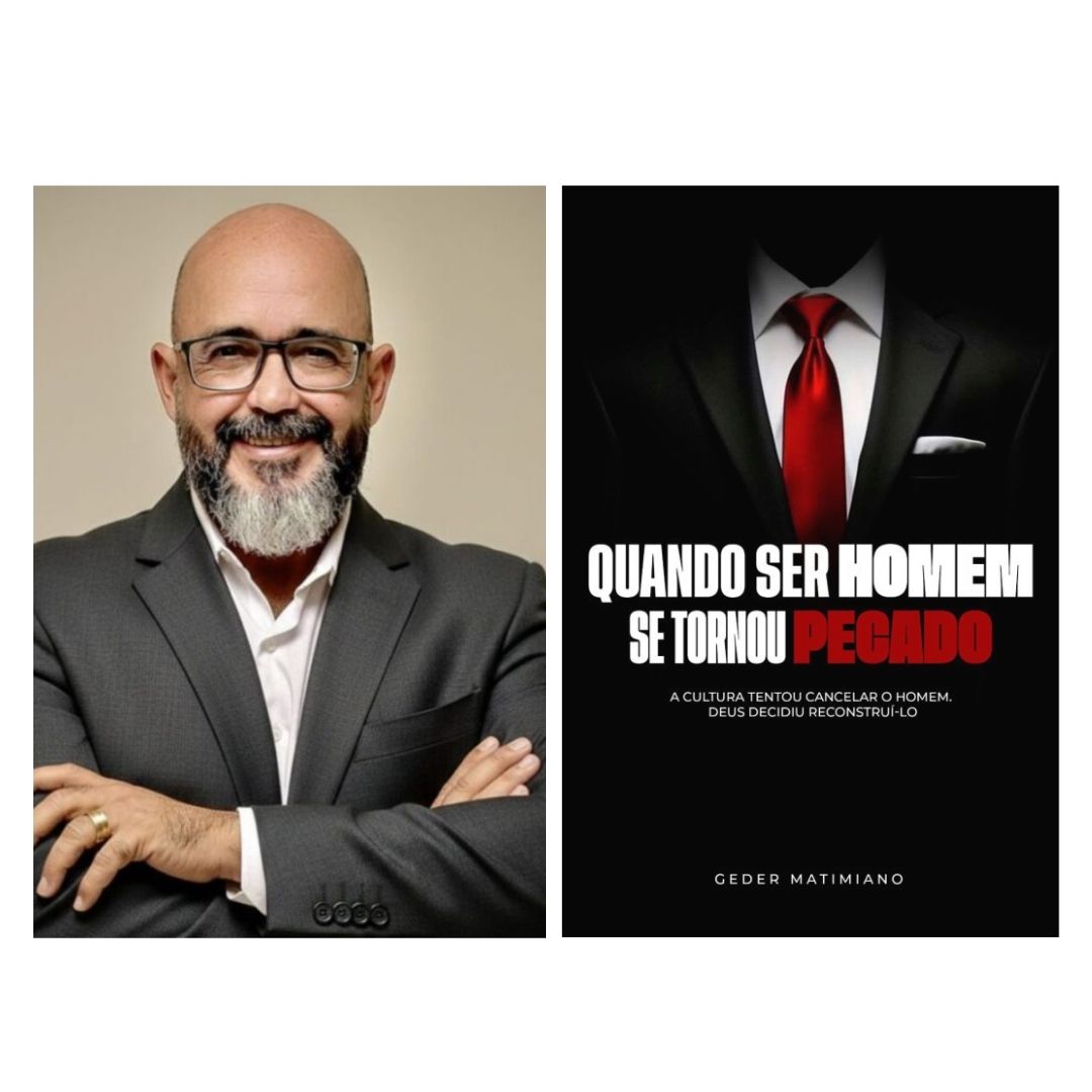 Pastor lança em Dourados livro que debate a crise da masculinidade na sociedade atual
