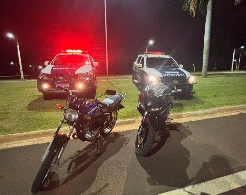Polícia interrompe “rachas” no Distrito Industrial de Dourados e apreende quatro motos