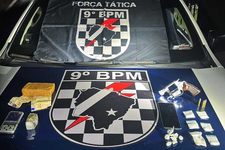 Homem é preso por tráfico após perseguição na região do Jardim Montevidéu em Campo Grande