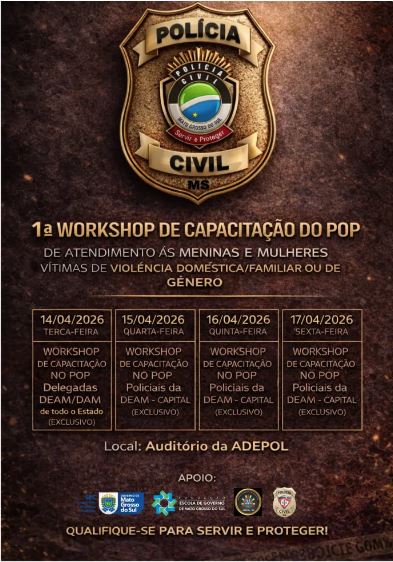 Polícia Civil promove capacitação inédita para atendimento a mulheres vítimas de violência