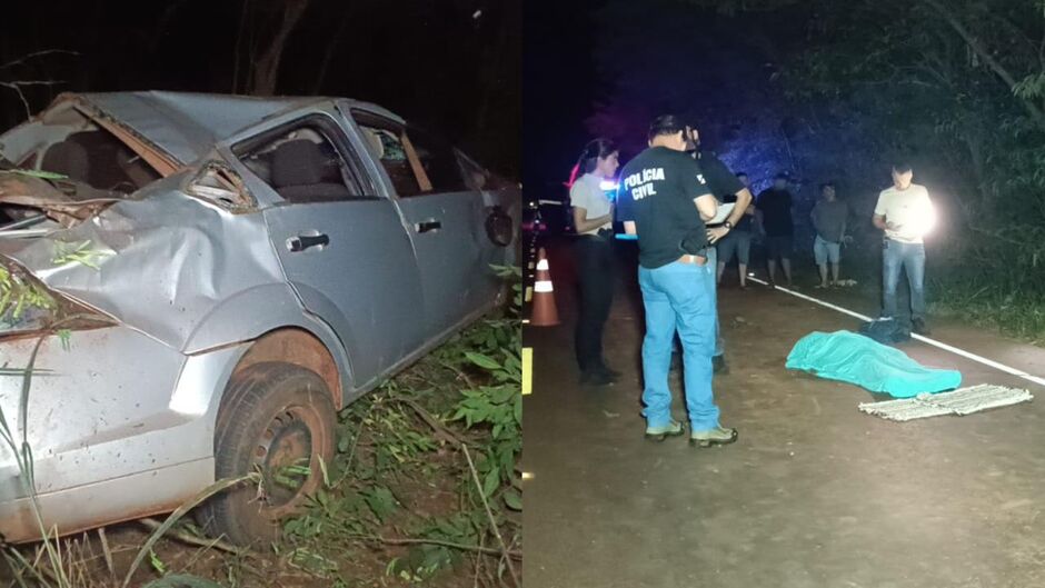 Acidente entre Dourados e Deodápolis termina com morte de motorista