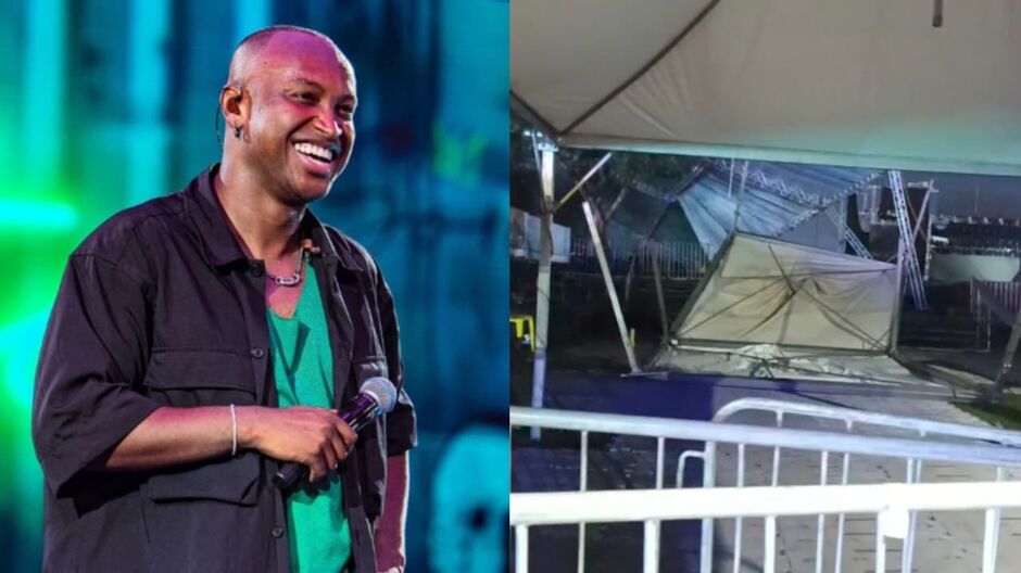 Expogrande tem shows cancelados após tempestade atingir estrutura do evento