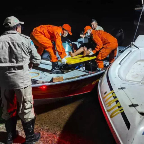 Menino de 8 anos é resgatado após picada de jararaca em região isolada do Pantanal, em Corumbá