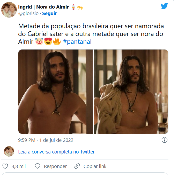 Gabriel Sater fala sobre cena com o pai, Almir Sater: 'Forte